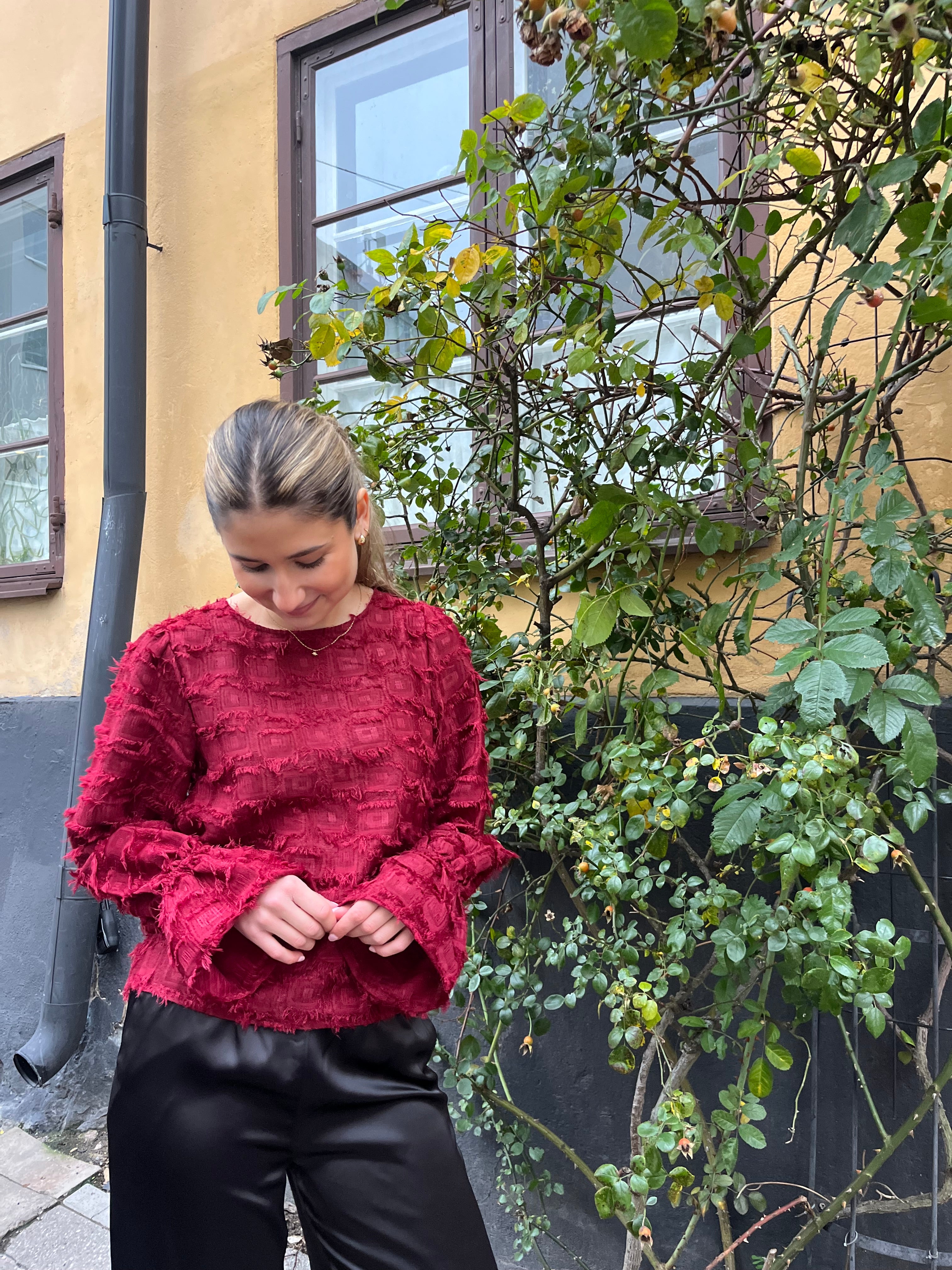 OBJDARIA Top - Karanda Red